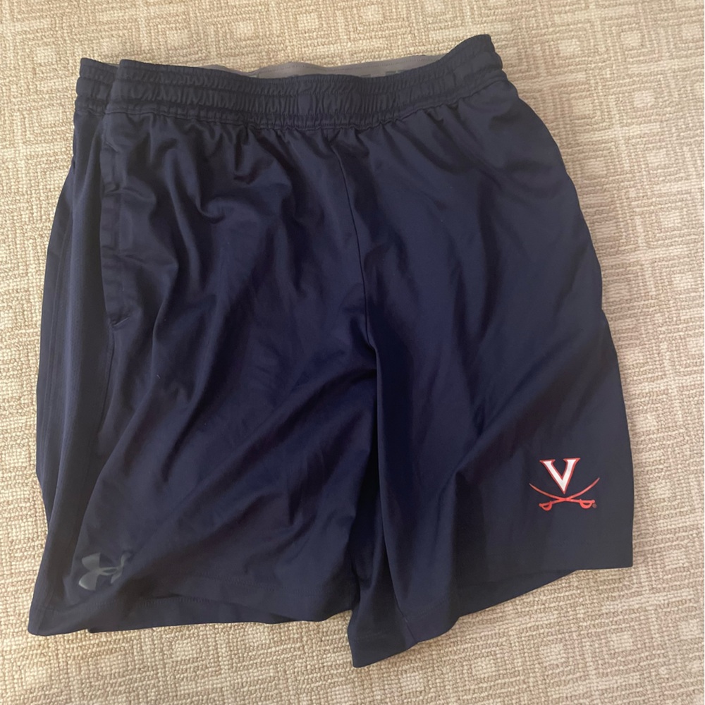 UVA under armour athletic shorts